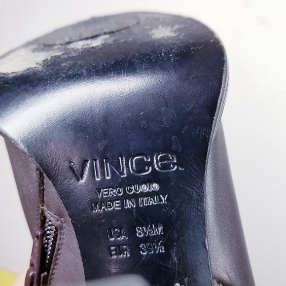 🌸 Vince | Chelsea Leather Ankle Boots, size 8.5 - Picture 10 of 12